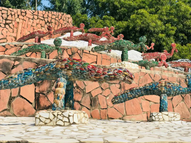 Chandigarh rock garden